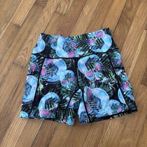 Constantly Varied Gear CVG Miami Skulls Leaves Shorts Squat Tested Size S